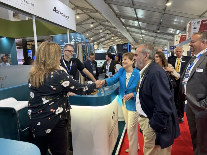 Shaheen At Trade Show 2