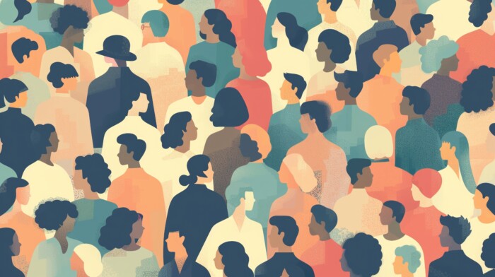 Diverse Ethnic Backgrounds Shown Through Conceptual Demographic Representation